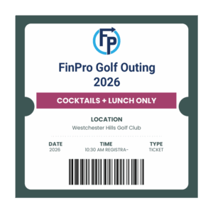 2026 FinPro Cocktails + Lunch Only Ticket